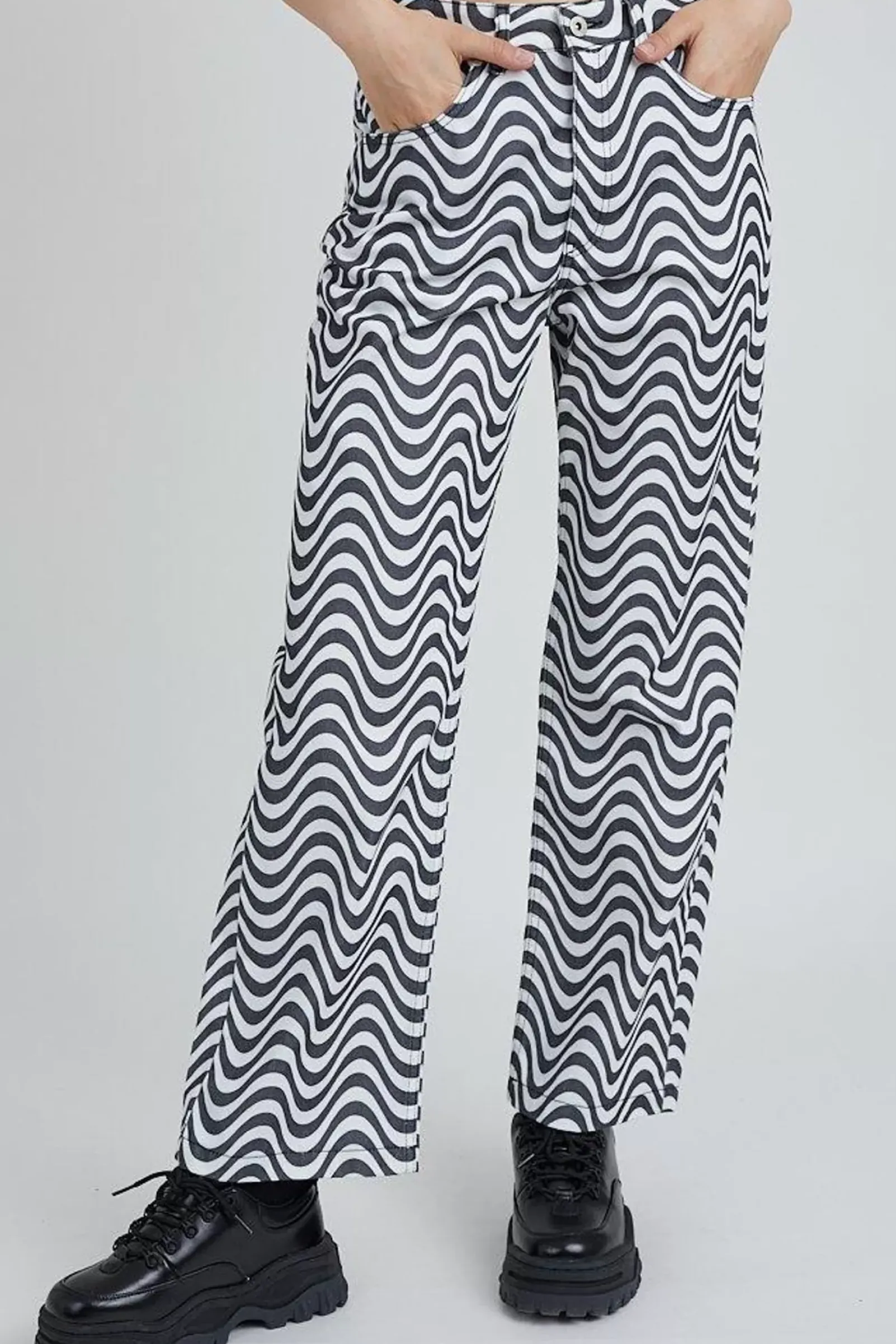 Jeans^The Ragged Priest Wave Jean - White