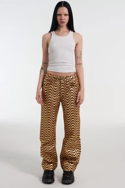 Jeans^The Ragged Priest Wave Jean Gold & Brown