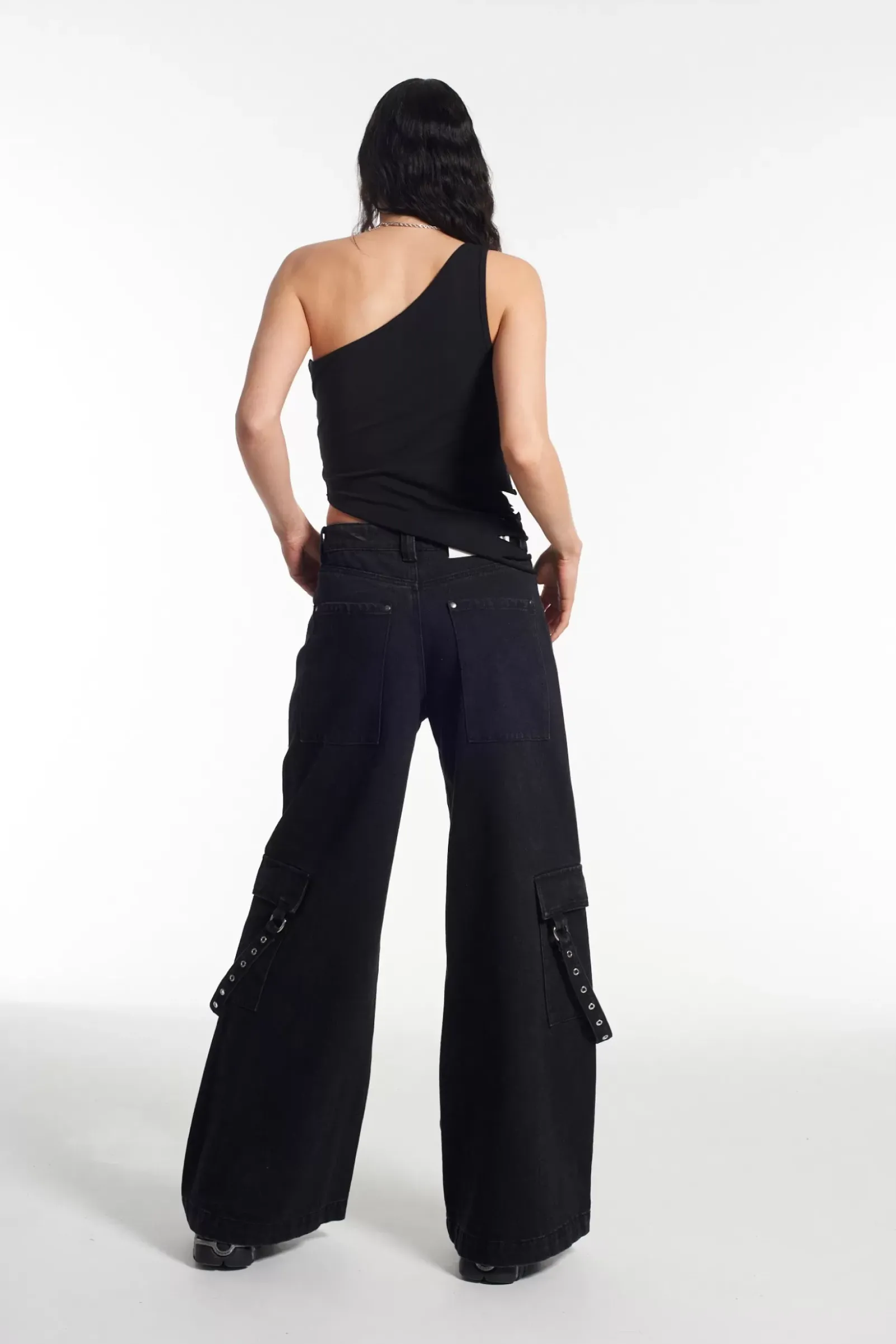 T-Shirts & Tops^The Ragged Priest Web Slashed Vest Top