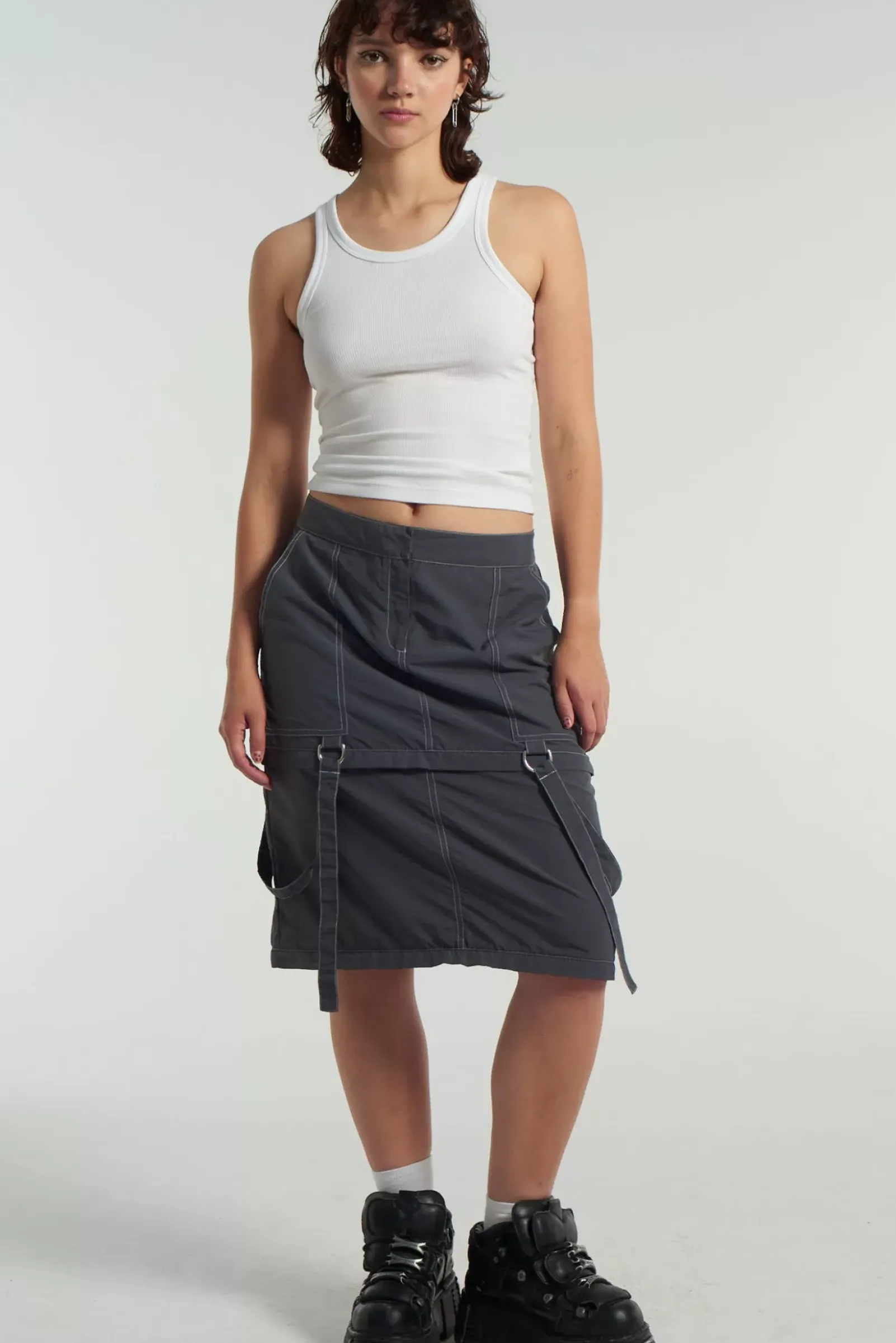 Skirts & Shorts^The Ragged Priest Zip-Off Parachute Skirt